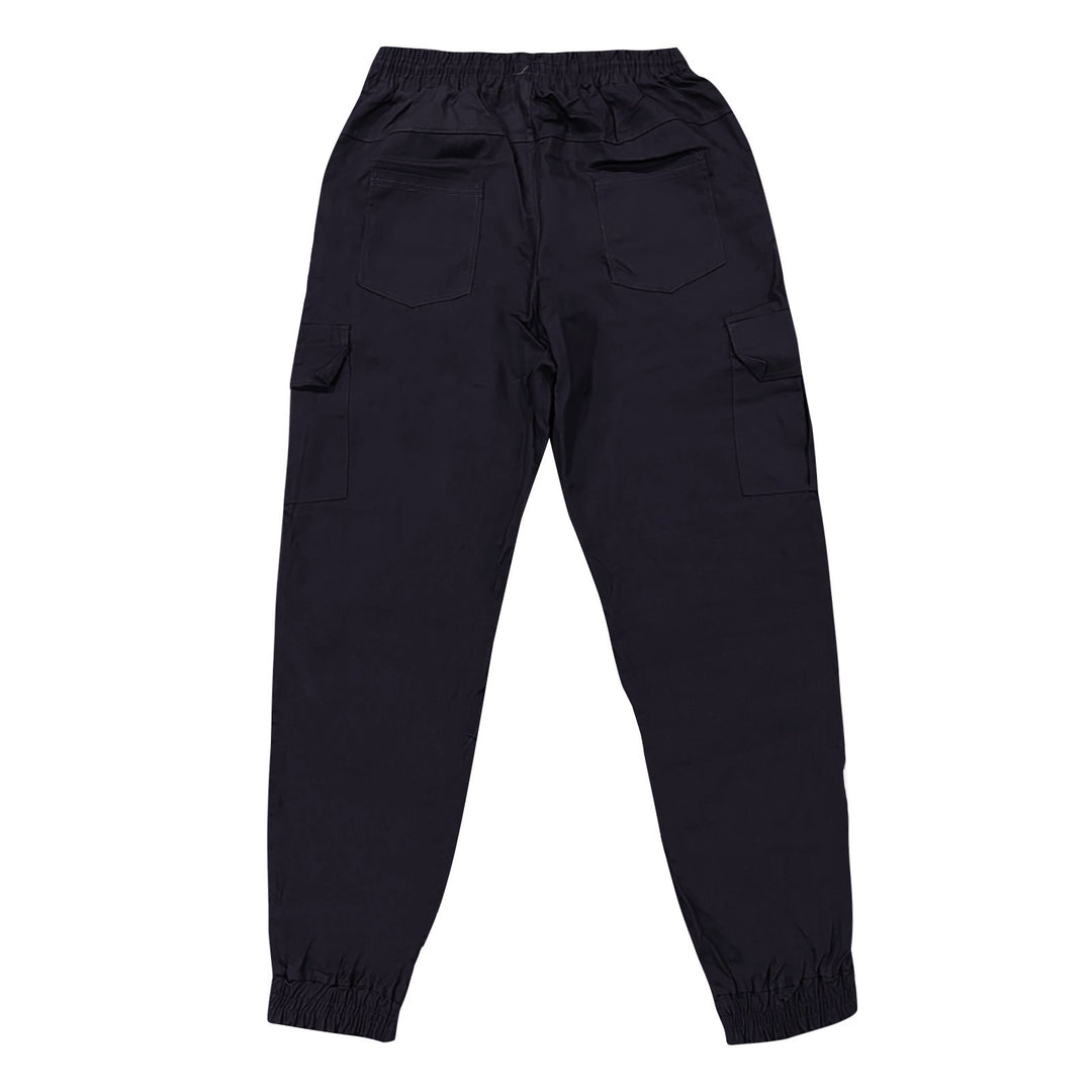 Black pants on a white background