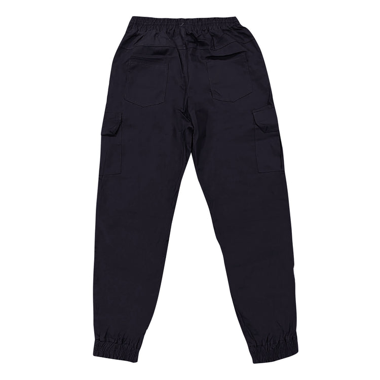 Black pants on a white background